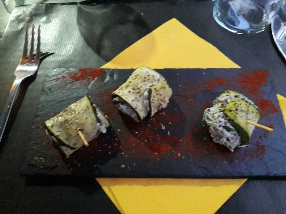 Involtinis de Courgettes